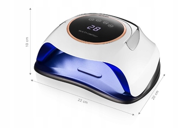 LED+UV лампа для манікюру Beauty Limited LedNail 220 Вт, біла