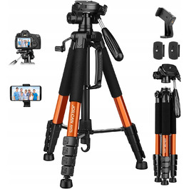 Штатив Joilcan для камер Canon та Nikon, легкий, 188 см, з тримачем для телефону