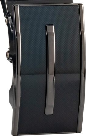 Чоловічий шкіряний ремінь Volmer ATG з автоматичною застібкою на пряжці | Ширина 35 мм, розмір пояса 125 см, регульований | Колір: бордовий