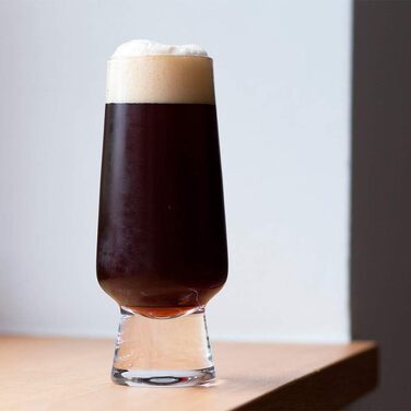 Набір келихів для крафтового пива 4 шт. 400 мл - Pale Ale, Pils, Wit, Helles - Прозорі келихи для дегустації