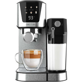 Кавомашина Cecotec Power Espresso 20 Cream: 20 Bar, Thermoblock, для еспресо, капучино, лате, з молочним контейнером 700мл