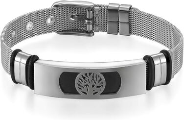 Чоловічий браслет Flongo з нержавіючої сталі 