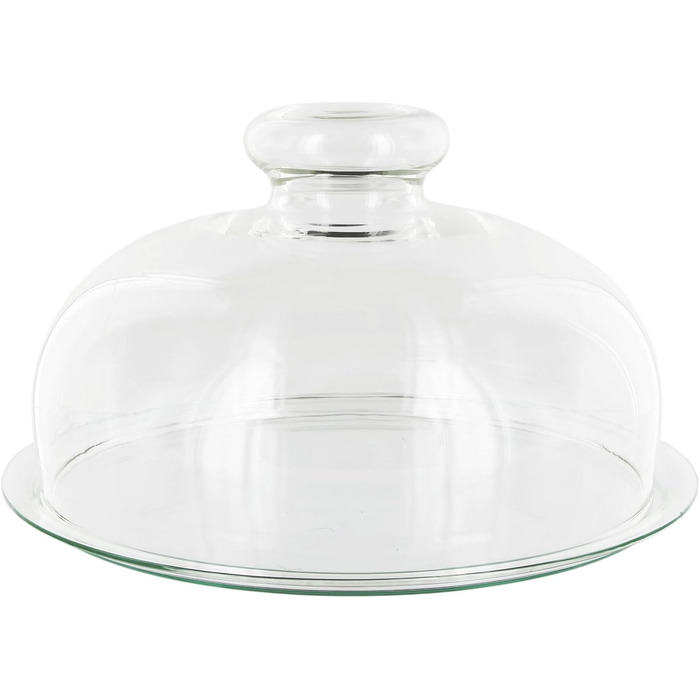 Trendglas Jena Fruit Dome / Cheese Dome with Glass Coaster, 17 cm