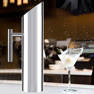 Stainless Steel Water Pitcher with Ice Protection Cold Drink Pitcher Home Hotel Water Pot (2L)