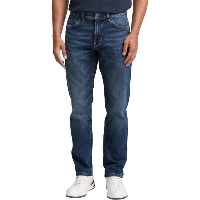 Джинси чоловічі Tom Tailor Josh Regular Slim 33W/34L Mid Stone Wash Denim