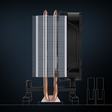 Повітряне охолодження процесора Arctic Cooling 8A