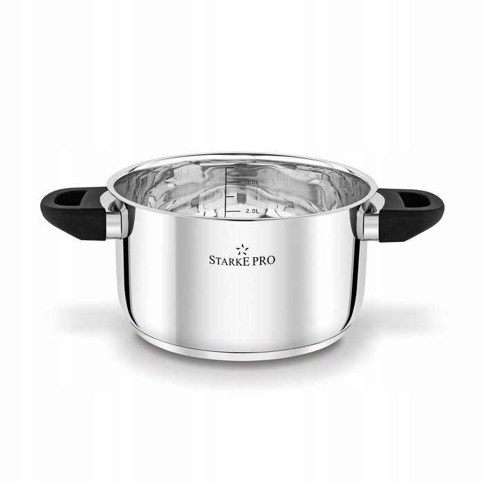 Каструля традиційна Starke Pro Sante, 3,7 л