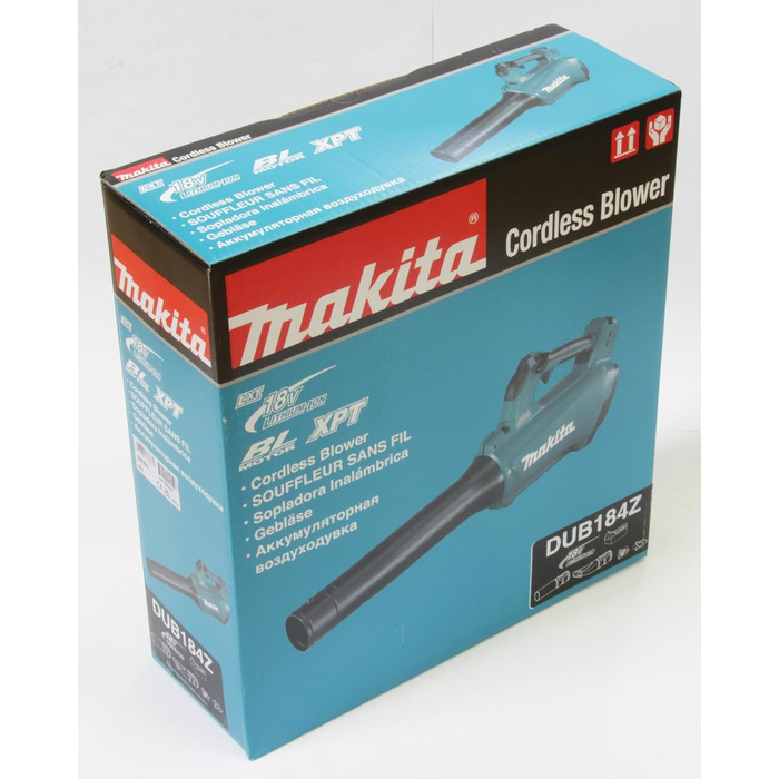 Makita DUB184Z 18V Cordless Blower (without battery, without charger), Petrol, 1