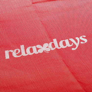 Relaxdays Corner Hanging Chair in Red