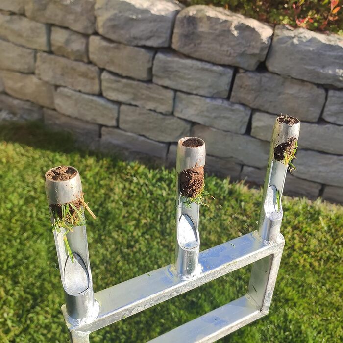 Thick Green Garden Fork Aerator Lawn Aerator Aerating Fork Aerator Lawn Sanding Improved Quality