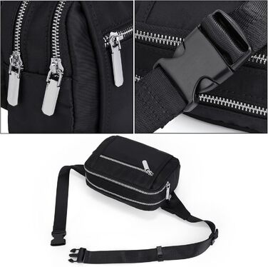 Жіночий гаманець UTO з PU шкіри, багатофункціональний, на блискавці, клатч для телефону, чорний