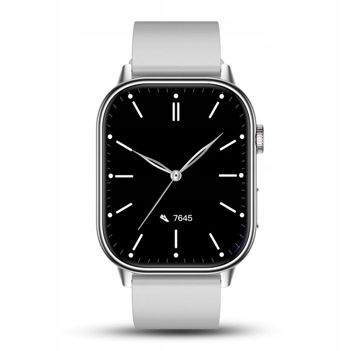 Жіночий смартгодинник JG Smart QX17 з GPS, сріблястий