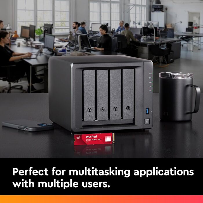 WD Red SN700 1TB NVMe SSD для NAS: Швидкий SSD M.2 з PCIe/NVMe інтерфейсом