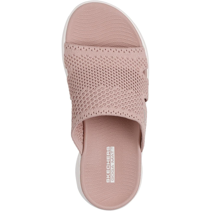 Сандалі Skechers On-the-Go Walk Flex Elation жіночі, текстиль, колір пудровий, розмір 41 EU