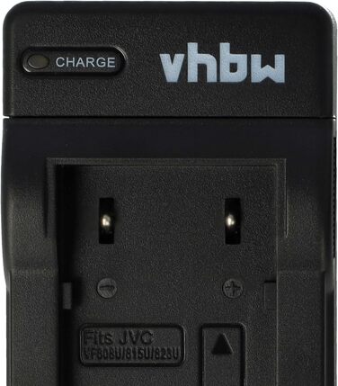 Зарядний пристрій USB сумісний з камерами JVC GZ-MG131, GZ-MG150, GZ-MG155, GZ-MG135, GZ-MG140 - зарядка для акумулятора, Ladeschale, індикатор зарядки, 8,4 В
