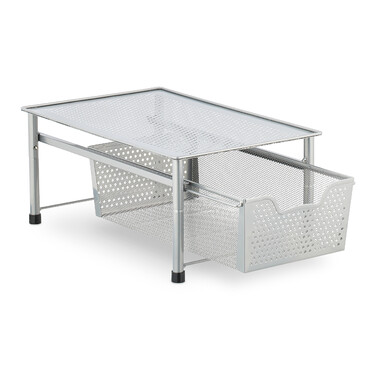 Relaxdays Drawer Unit with Basket Pull-out