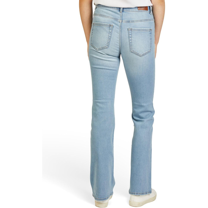 Джинси жіночі Only широкі штанини, Bootcut, середньої посадки, еластичні, блакитний денім (S-XXL, 30-32L)