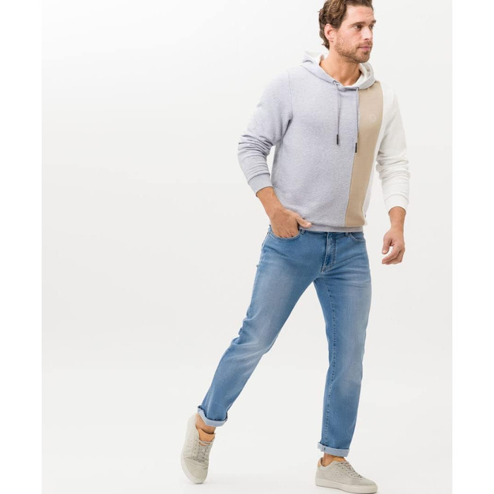 Джинси чоловічі BRAX Cadiz Straight Fit світло-блакитні (33W/34L) - класичні п'ятикішенні