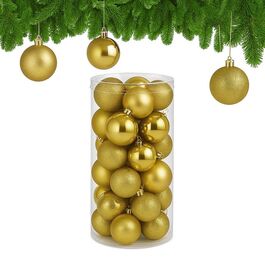 Relaxdays Set of 30 Christmas Baubles