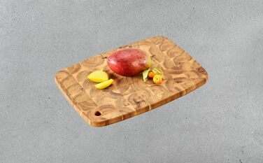 Професійна торцева дошка для нарізки KESPER з дерева акації, 42 x 30 x 4 см, натуральний колір