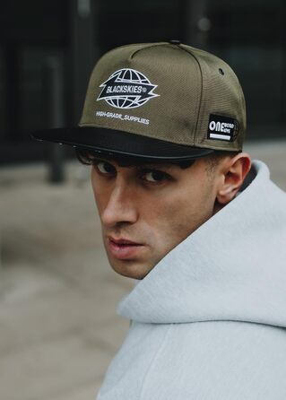 Кепка Snapback Blackskies® з камуфляжним денімом | Унісекс, преміум-якість, для чоловіків та жінок | Streetwear, Outdoor, літо