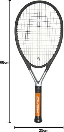 HEAD Ti.S6 Tennis Racket with Strings - Pre-Stringed 2 Pack