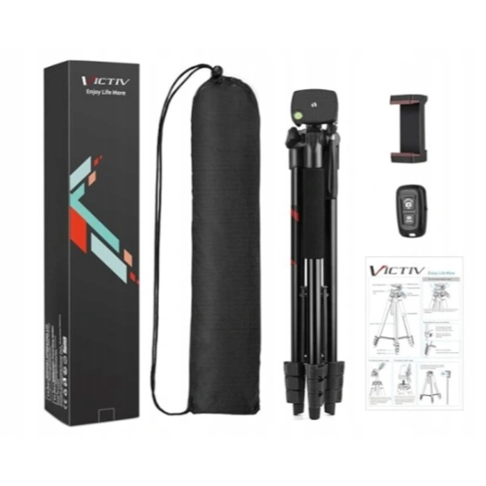 Ультралегкий штатив для смартфона: портативний, регульований, з дистанційним керуванням