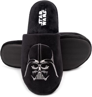 Тапочки Star Wars Дарт Вейдер, чорні, поліестер, 41/42 EU