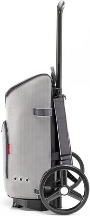 Набір Reisenthel Citycruiser (стійка + сумка) Herringbone Grey - практичний покупочний візок з великими відділеннями