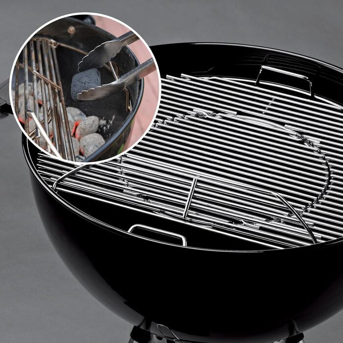 Решітка для гриля Weber 57 см (кругла), замінна частина для One-Touch, Performer, Bar-B-Kettle (срібна)