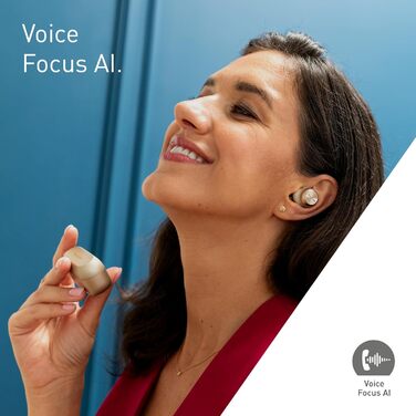 Technics EAH-AZ100E-S Бездротові навушники з активним шумозаглушенням, 10 мм драйвер, Bluetooth Multipoint, AI Voice Focus, срібні