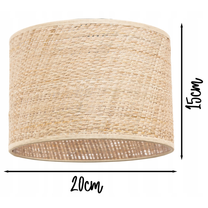 Підвісна люстра Glimex Boho — 5 точок освітлення, цоколь E27