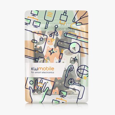 Чохол-книжка kwmobile для Tolino Vision 1/2/3/4 HD - Чохол для eReader з малюнком 