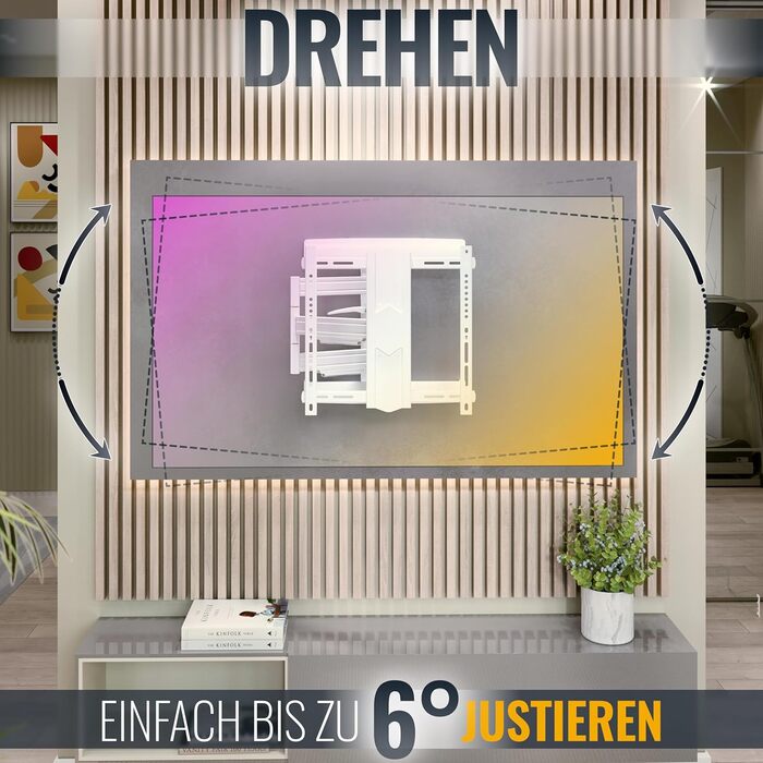 Настінне кріплення для телевізора RICOO S5744-B 40-75