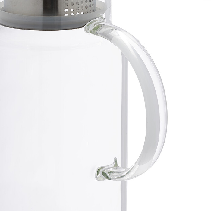 Relaxdays Glass Giraffe with Lid, 1.3 Liter