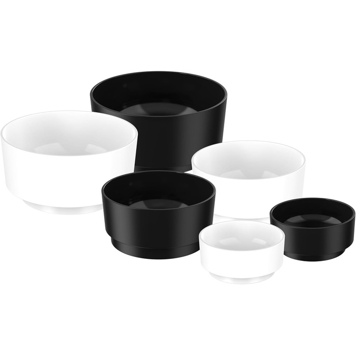 Миска для собак Draiax ElegantFeed M з кераміки – чорна, з матовим зовнішнім та глянцевим внутрішнім покриттям