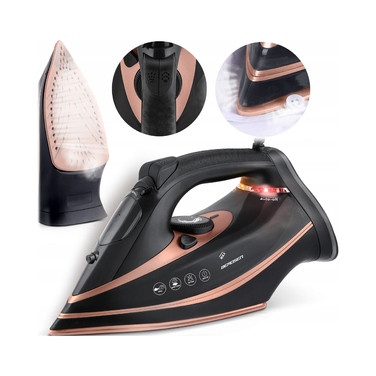 Парова праска Berdsen BD-332 3000 Вт, керамічна підошва, чорна