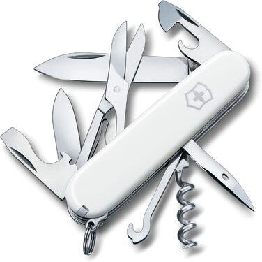 Мультитул Victorinox Climber - Швейцарський армійський ніж, 14 функцій, з корком (білий)