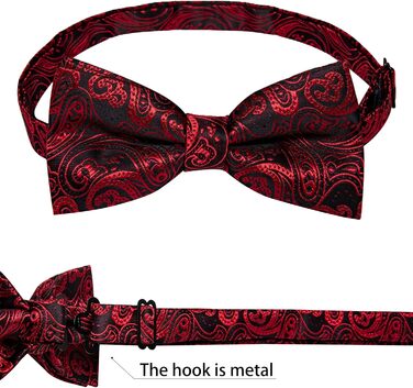 Костюмний жилет чоловічий DiBanGu для весілля з краваткою, нагрудником та запонками. Жилет з паєтковим візерунком у червоно-чорних кольорах, розмір XXL