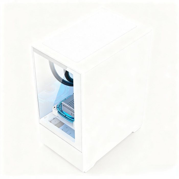 Корпус Micro Tower Cased A-501W, білий