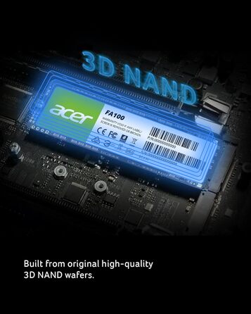 SSD Acer FA100 512GB PCIe 3.0 NVMe - Швидкий накопичувач для ПК та ноутбука