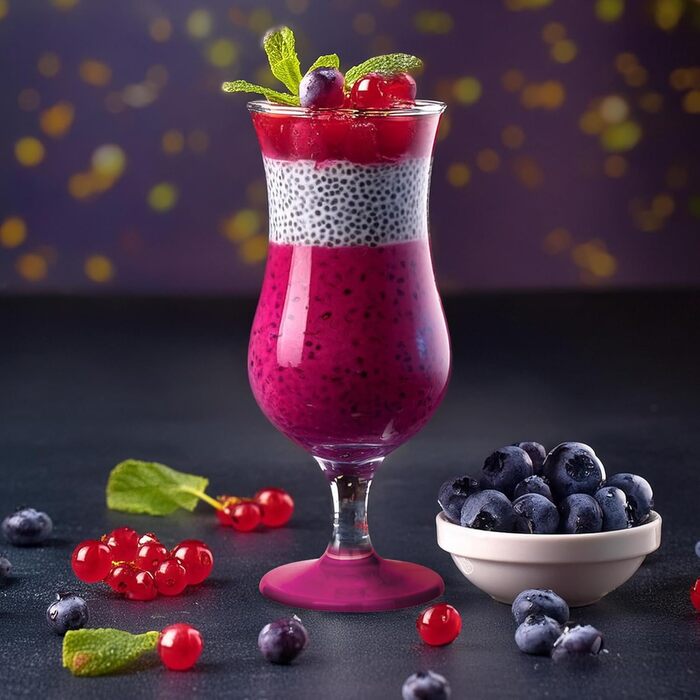 Набір склянок для коктейлів Krosno Glasmark: 6 шт, 420 мл, різнокольорові