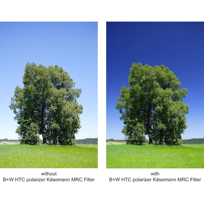 Поляризаційний фільтр B+W Polarisationsfilter Zirkular 77mm, MRC 16x, для об'єктивів від ширококутних до телеоб'єктивів