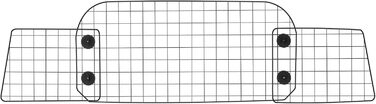 Автобар'єр для собак VEVOR, регульована перегородка, сітка (968x405 мм), захист для заднього сидіння, універсальна бар'єр для SUV, позашляховиків, вантажівок, не складається, 96.5-162 см * 41 см