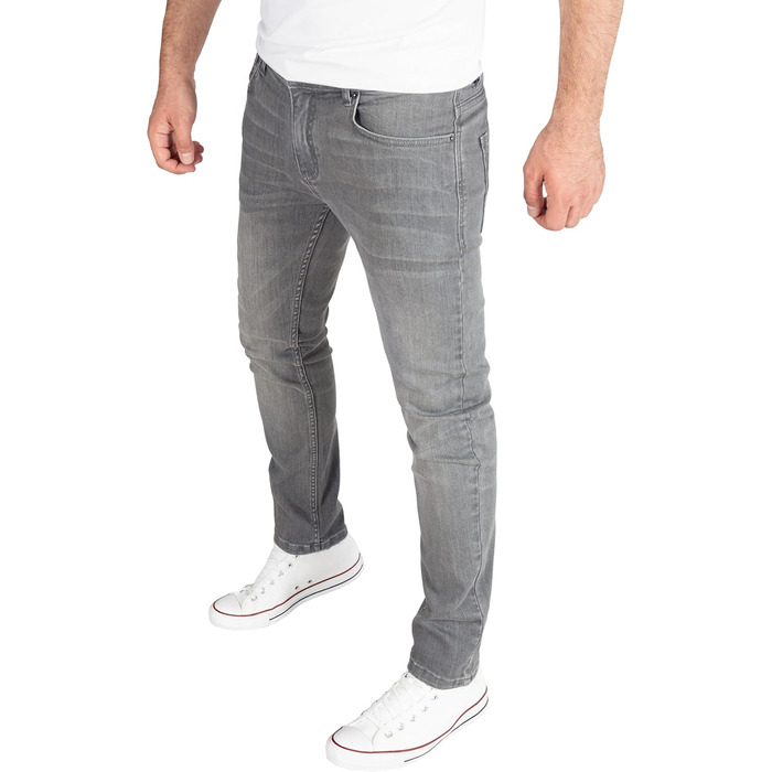 Чоловічі джинси WOTEGA Alistar Slim Fit (32W/30L, сірі (Steel Gray 184005))