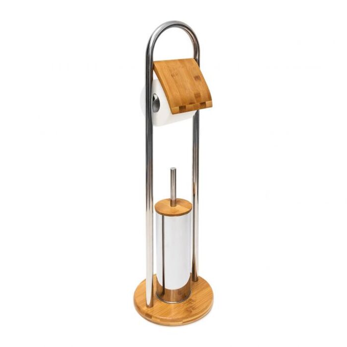 Relaxdays Toilet Set Bamboo