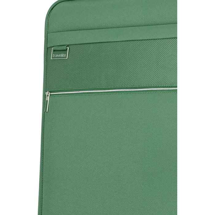 Валіза Travelite MIIGO 77 см, розширювана, з TSA замком, 90-96 л, з екологічних матеріалів, колір: Matcha (зелений)