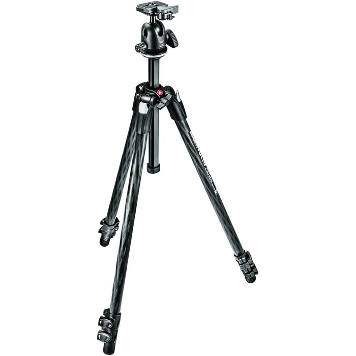 Штатив Manfrotto MK290XTA3-BH 290 Expert з кульковою головкою 496RC2 (3 секції, карбон)