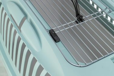 Тріксі Транспортний бокс Капрі 3 Open Top для собак та котів до 12 кг, з металевою дверцятами та ґраткою зверху