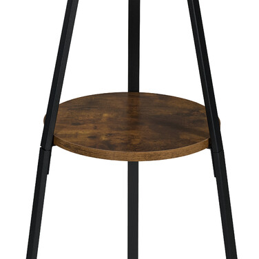 Relaxdays Industrial Coat Rack with Shelf